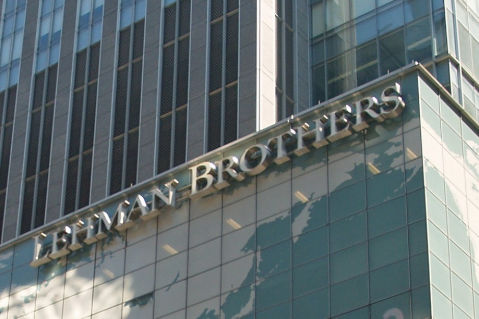 Lehman Brothers zbankrutował finanse