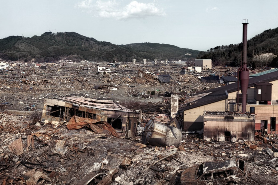 Tak wyglądała Fukushima po katakliźmie w 2011 r. Fot. Shutterstock