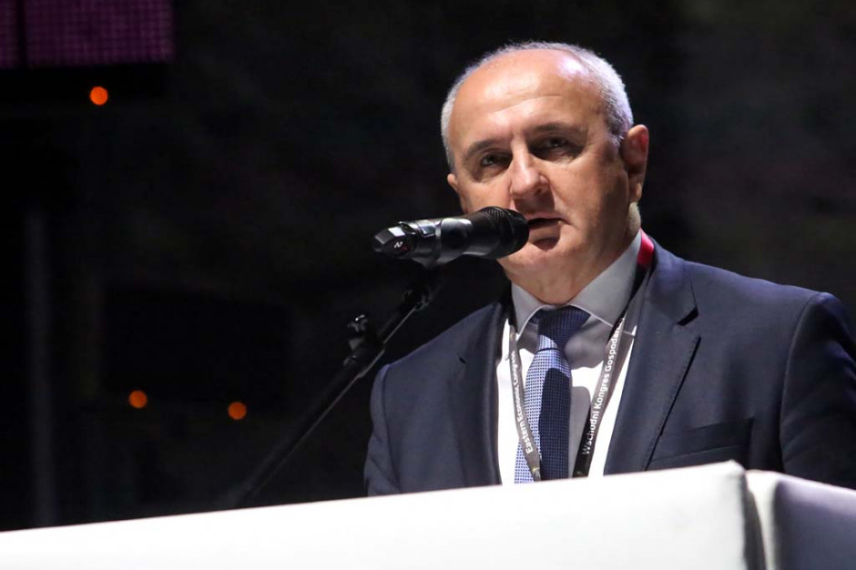 Petar Djokić, minister przemysłu, energetyki i górnictwa Republiki Serbskiej Bośni i Hercegowiny. Fot. PTWP