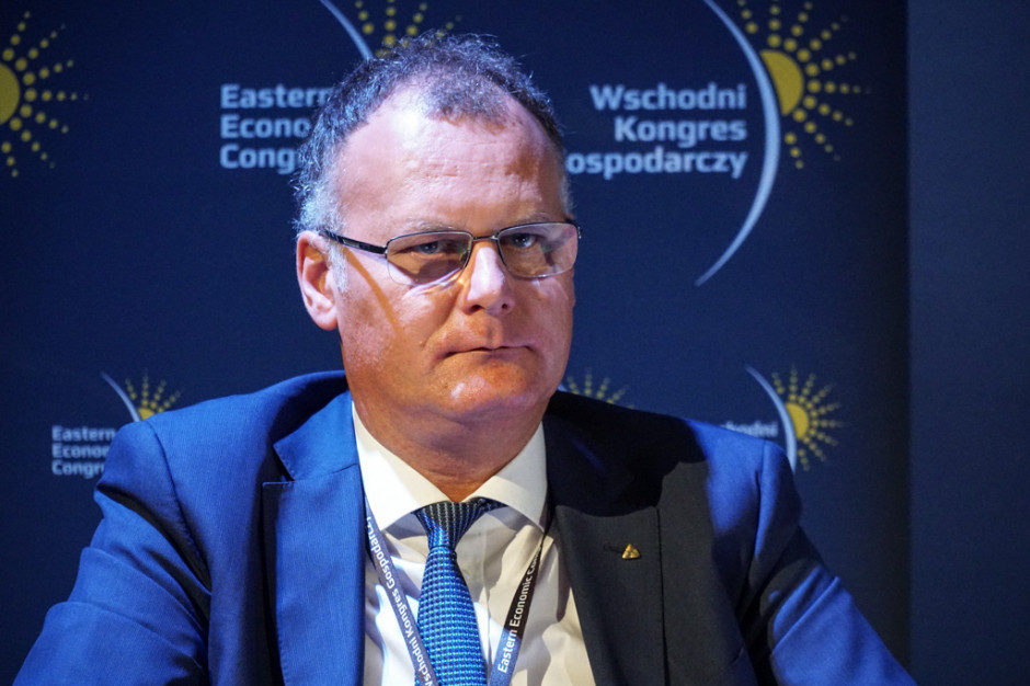 Saulius Bilys, dyrektor generalny litewskiej firmy AB Amber Grid. Fot. PTWP