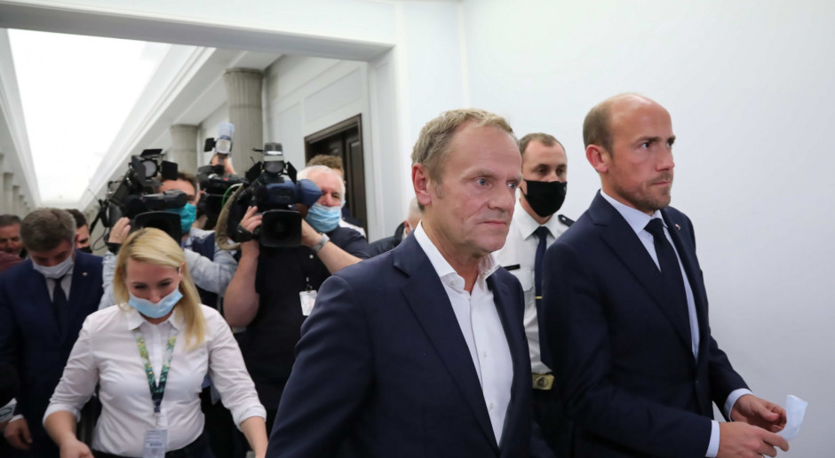 Tusk o drożyźnie Intuicja mi mówi że zamiast męskich decyzji rządu