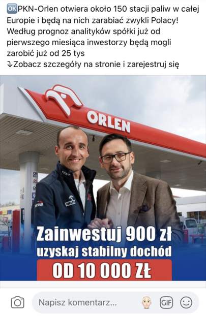 Oszustwo Na Orlen Koncern Przestrzega