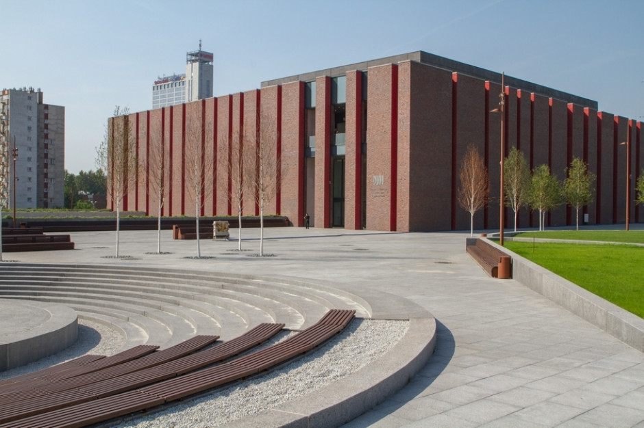 Nowa siedziba NOSPR w Katowicach, zaprojektowana przez Tomasza Koniora, którą wybudowano na terenie byłej kopalni Katowice. Fot. UM Katowice 