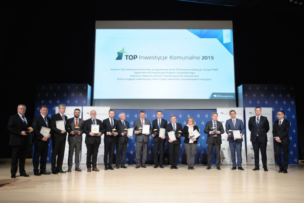 Wręczenie wyróżnień w konkursie Top Inwestycje Komunalne 2015.