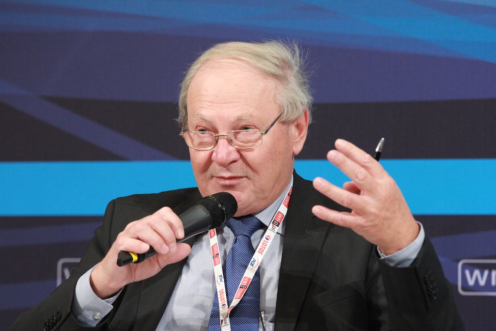Prof. Władysław Mielczarski z Politechniki Łódzkiej Fot. PTWP.