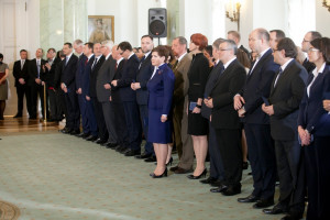 Prezydent powołał rząd Beaty Szydło