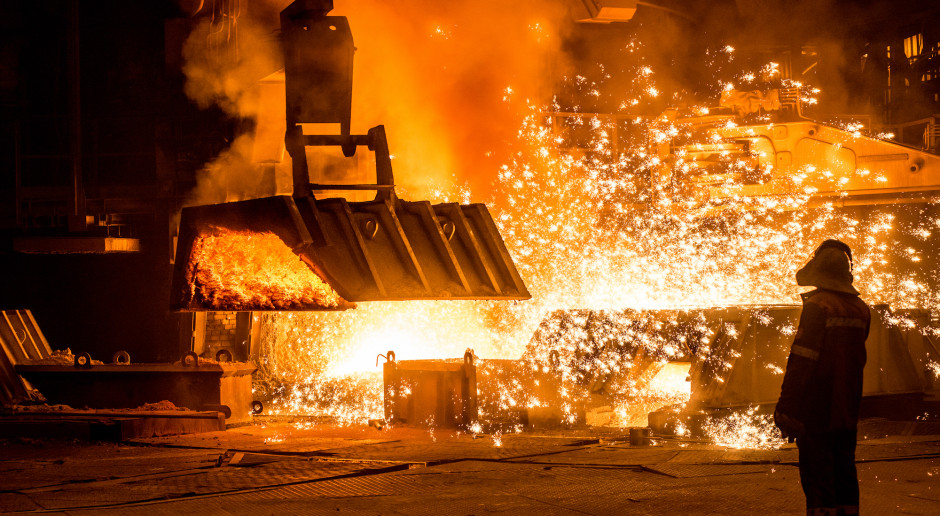 Spada produkcja stali na świecie. W Polsce także