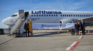 Lufthansa pożegnała się z wąskokadłubowymi Boeingami