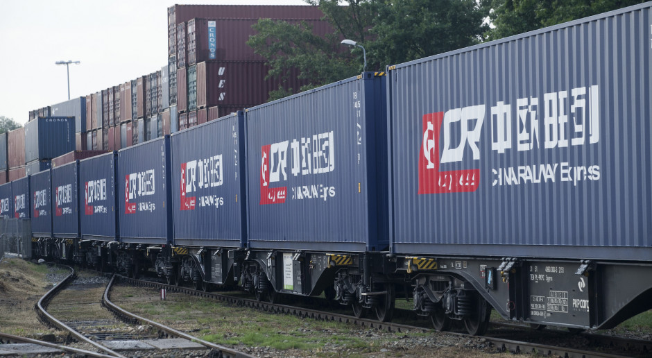 Przewozy towarów koleją z Chin do Europy rosną w ekspresowym tempie