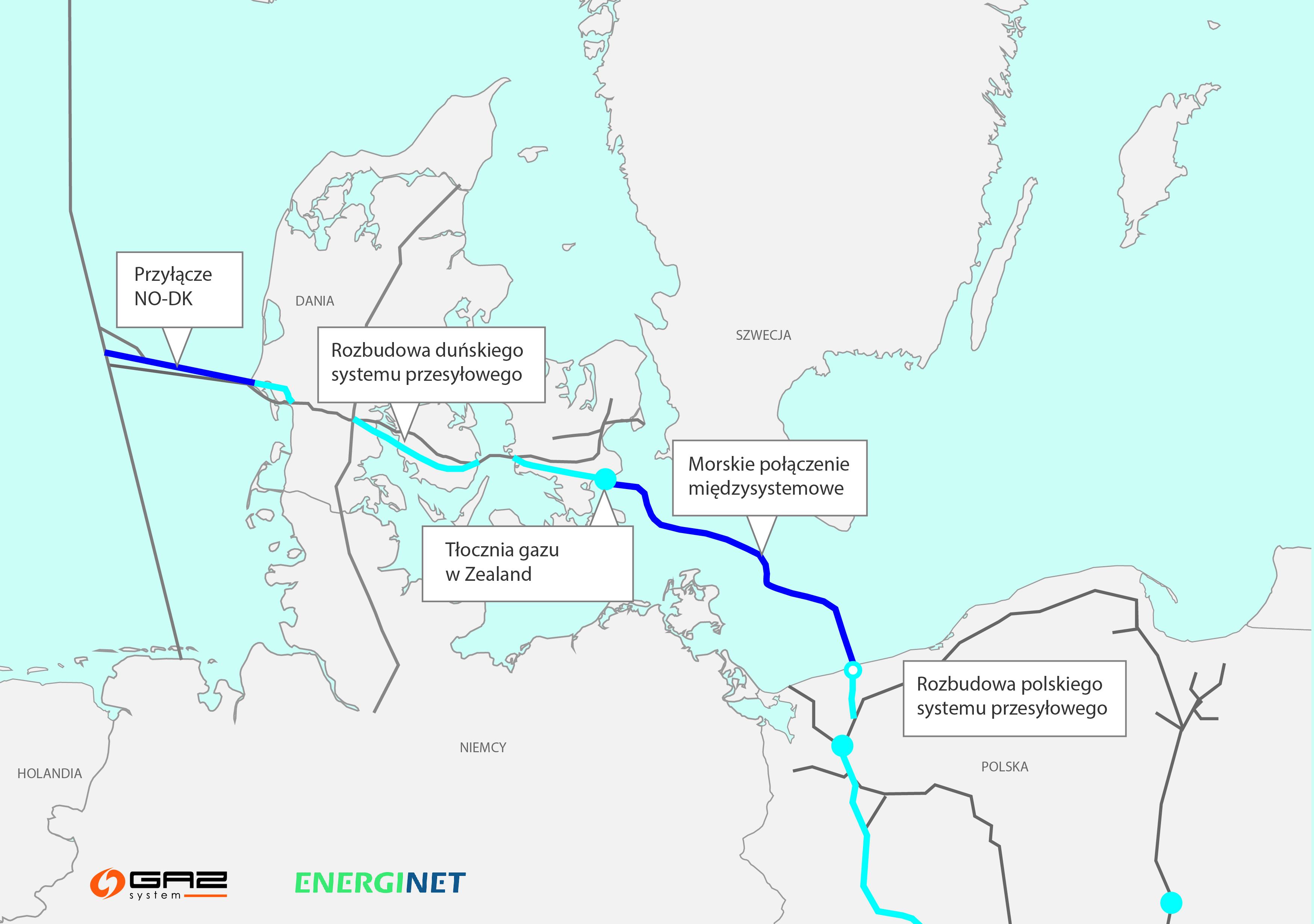 Gazociąg do Danii powinien być gotowy w 2022 roku. Fot. Gaz-System.