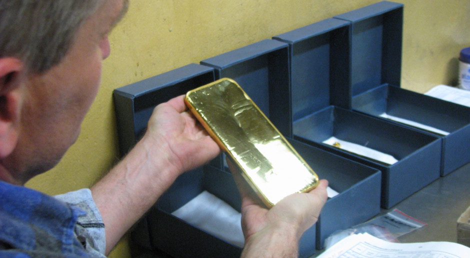 KGHM wyprodukował w tym roku ponad 3,1 tony złota oraz ponad tysiąc ton srebra