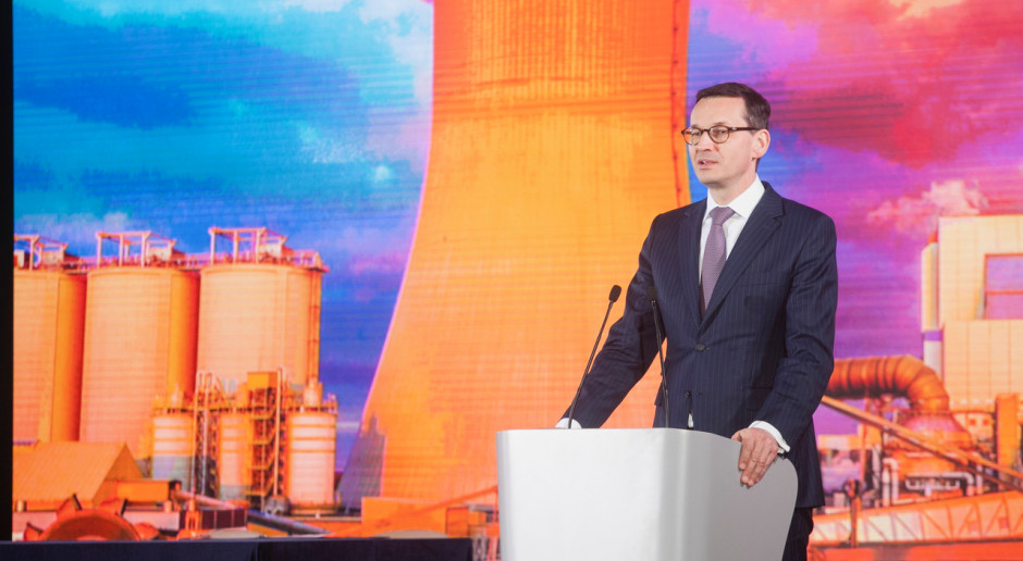 Mateusz Morawiecki: nowy blok energetyczny w Elektrowni Kozienice zwiększy bezpieczeństwo energetyczne