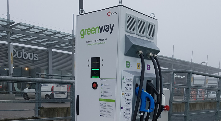 GreenWay Polska planuje 100 kolejnych własnych ładowarek samochodów elektrycznych