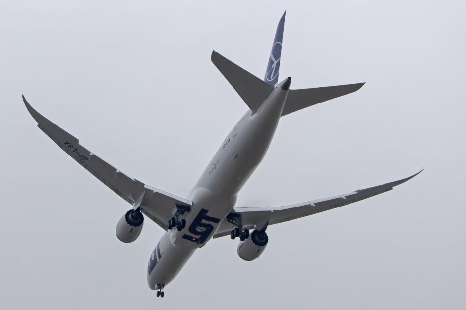 Samolot Boeing 787-9 (fot. LOT, mat. pras.)