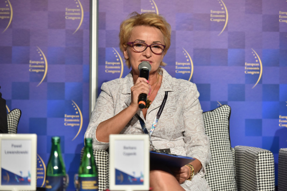 Barbara Cyganik, dyrektor Centrum Korporacyjnego Banku Ochrony Środowiska w Katowicach. Fot. PTWP