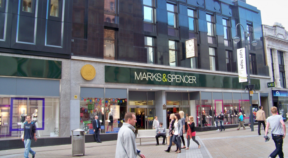 Marks & Spencer zamknie na Wyspach 100 sklepów 