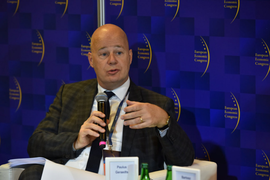 Paulus Geraedts, kierownik zespołu w Sekretariacie Planu Inwestycji Zewnętrznych Komisji Europejskiej. Fot. PTWP