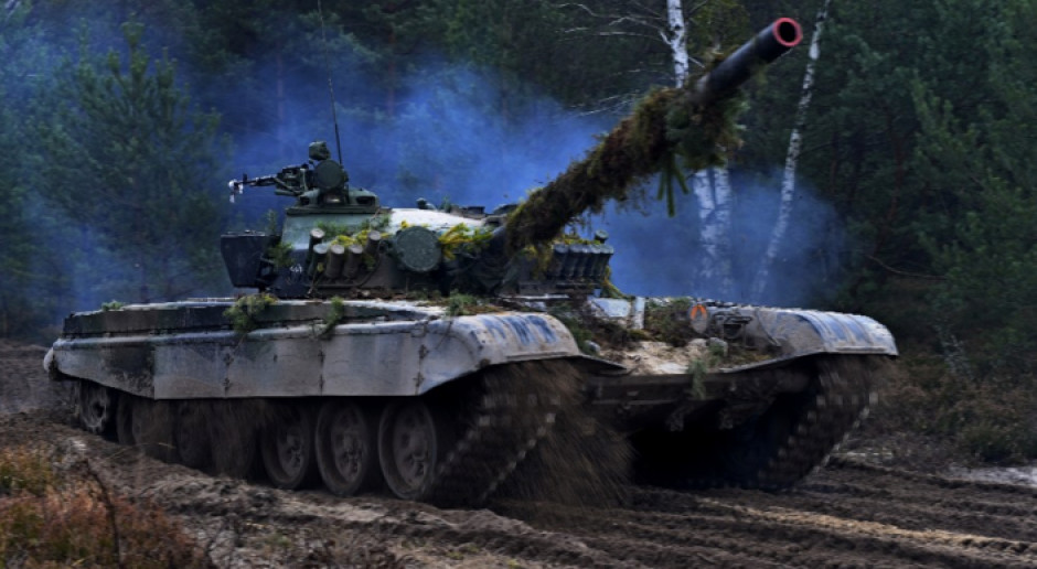 CZOŁG T-72 dziś jest już przestarzały FOT. 21BSP.WP.MIL.PL.