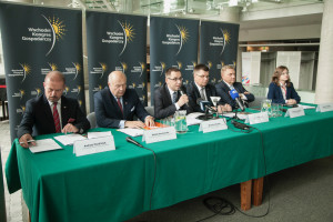Konferencja prasowa zapowiadająca Wschodni Kongres Gospodarczy 2018