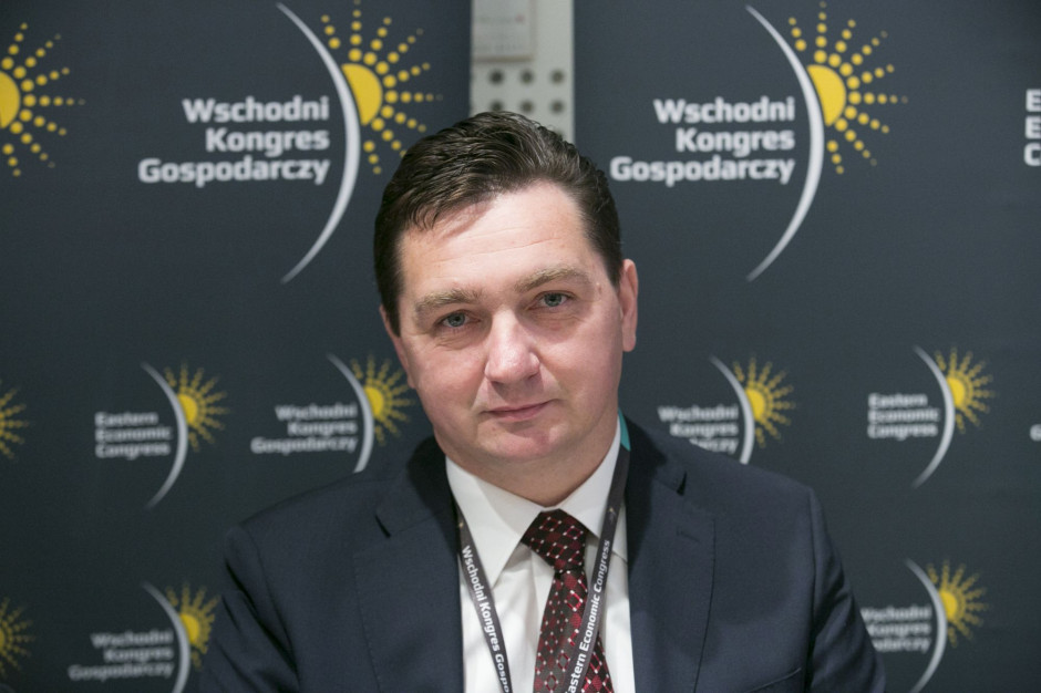Tomasz Kozłowski, prezes Podlaskiego Związku Pracodawców, prezes Wschodniego Klastra Budowlanego, fot. PTWP