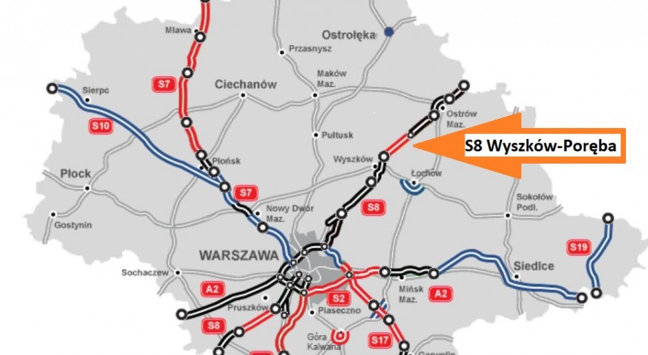 Droga ekspresowa S8 WyszkówPoręba oddana do użytku logistyka