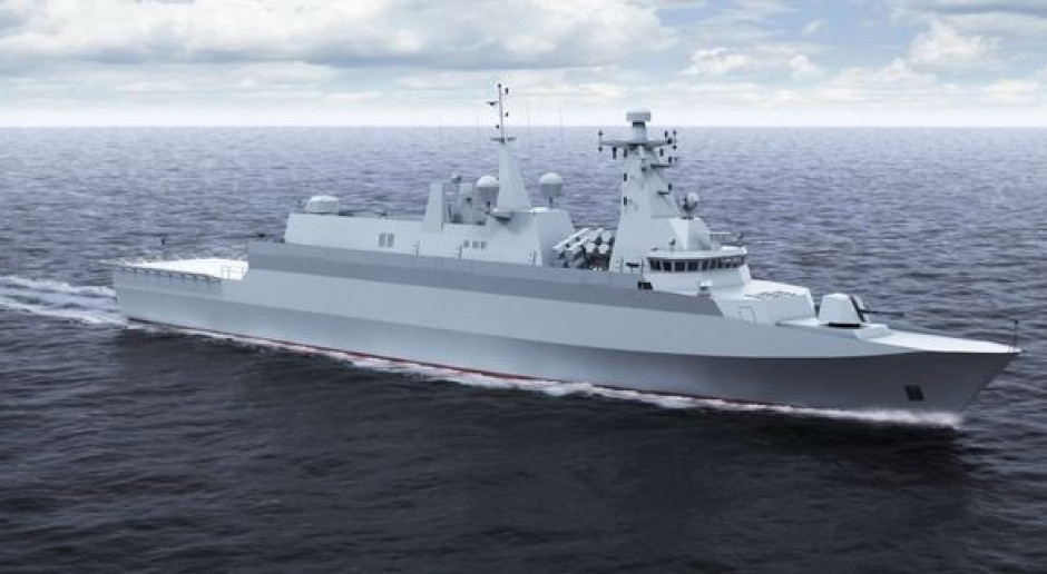 Okręt obrony wybrzeża typu Miecznik - seria planowanych przez polskie MON okrętów obrony wybrzeża. Fot. archiwum MW