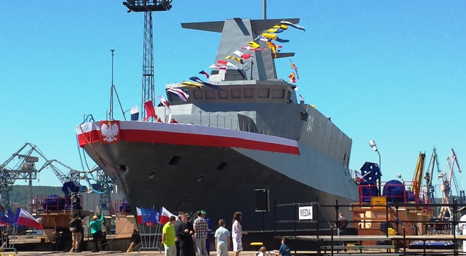 ORP Ślązak jest już po próbach morskich, wejdzie do służby w 2019 r. fot. bbn.gov.pl