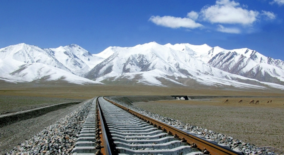 Linia kolejowa w Tybecie. fot. mat. pras.