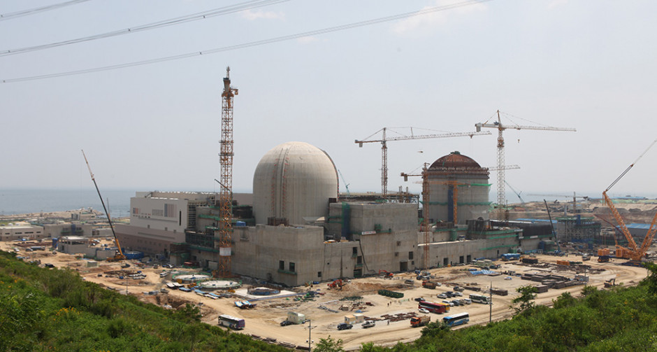 Budowa elektrowni atomowej Shin-Hanul w Korei-Południowej. fot. mat. pras.