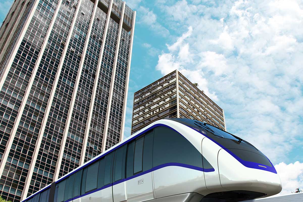 Dzisiejsze aglomeracje potrzebują takich rozwiązań jak metro czy Monorail - mówi Sławomir Nalewajka, prezes Bombardier Transportation ZWUS Polska (fot. NP)