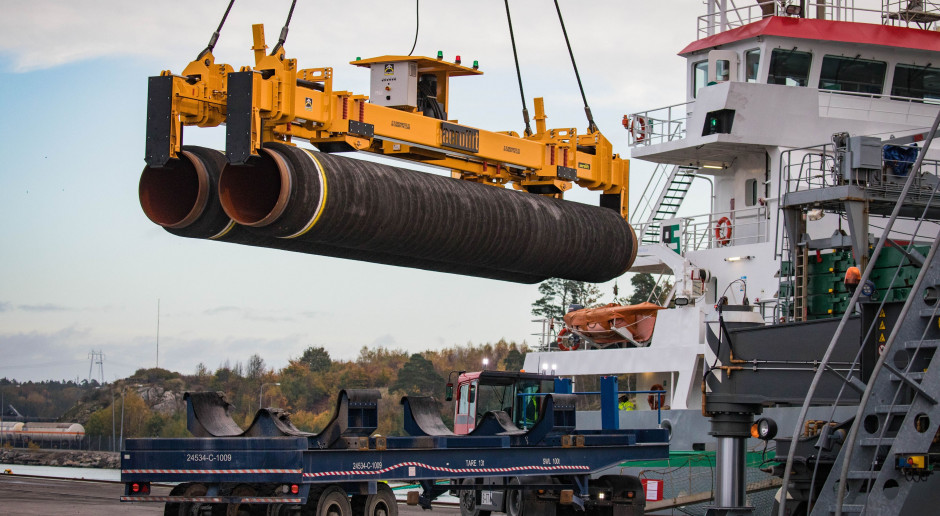 Gazprom chce użyć statków do układania Nord Stream 2 w pobliżu Danii