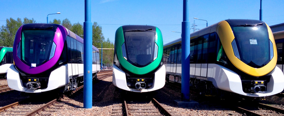 Alstom Konstal kończy dostawę pojazdów metra dla Rijadu za 300 mln euro. Fot. Alstom Konstal