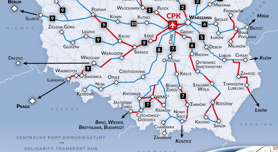 Jakie Beda Koleje Duzych Predkosci Do Centralnego Portu Komunikacyjnego Logistyka