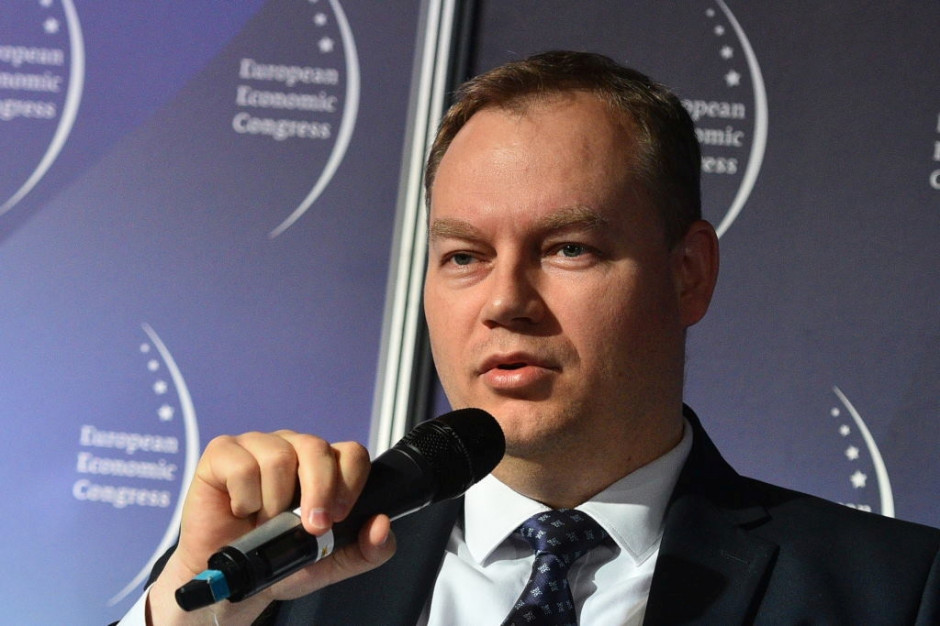 Tomasz Dąbrowski, wiceminister energii (Fot. PTWP)