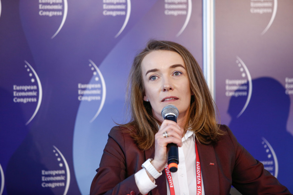 Magdalena Malewska, dyrektor marketingu i sprzedaży w segmencie Biznes Elektryfikacji w ABB (fot. PTWP)