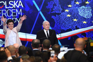 Tak PiS świętował zwycięstwo w wyborach do Parlamentu Europejskiego