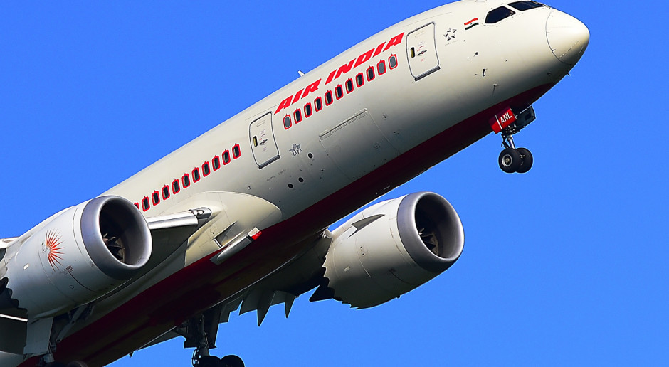 Awaryjne lądowanie samolotu Air India przez nietoperza