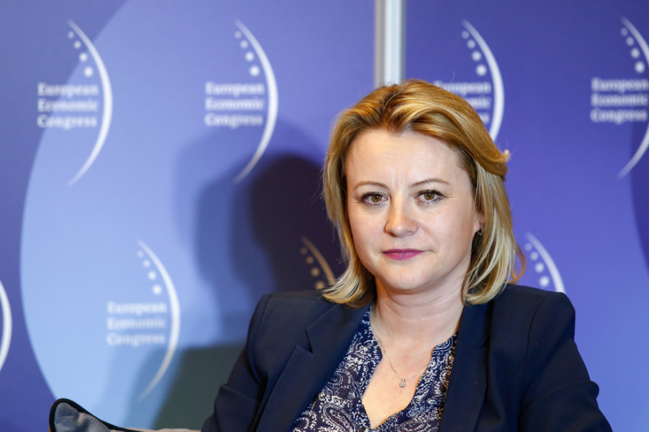 Ewa Urbaniak, dyrektor zarządzająca fabryką L’Oréal Warsaw Plant. Fot. PTWP