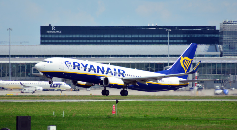 Ryanair zapowiada na lato ponad 700 lotów z Polski na tydzień