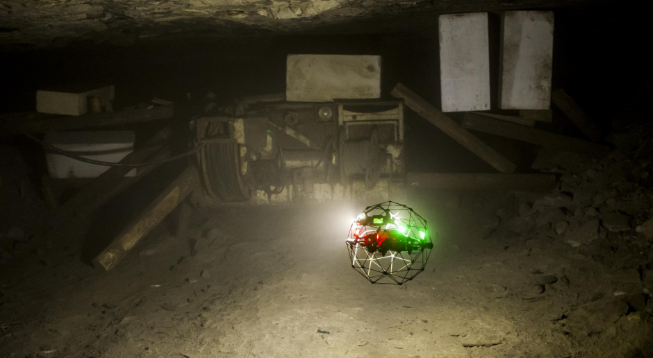 KGHM rozpoczął testy dronów. Pod ziemią