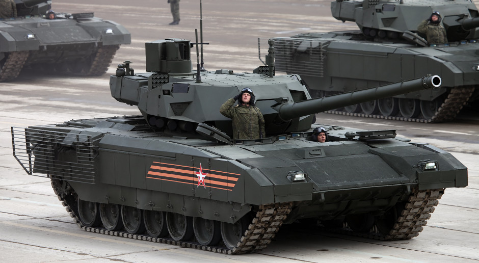 Rosjanie chwalą się nowym stopem na pancerze czołgów