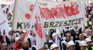 Górnicy przed wyborem protestu w Brukseli. "Pytanie, czy zahaczymy o Warszawę"