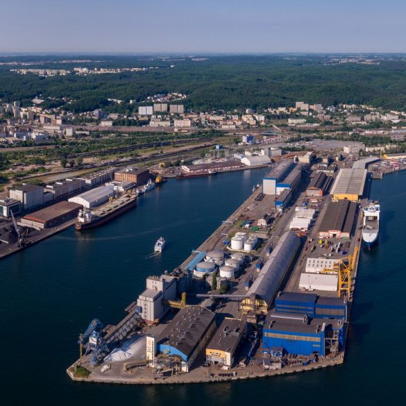 OT Port Gdynia zyskał na silnym popycie na transport kontenerowy. Fot. OT Logistics