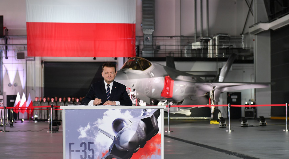 Mariusz Błaszczak polskie F-35 mają znaczenie dla NATO