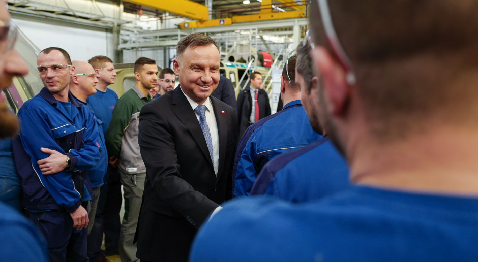 Prezydent Andrzej Duda odwiedził PZL-Świdnik