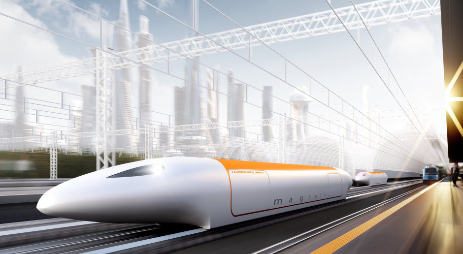 Hyper Poland zbiera pieniądze na superszybką kolej