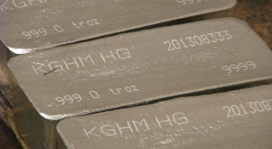 KGHM drugim na świecie producentem srebra
