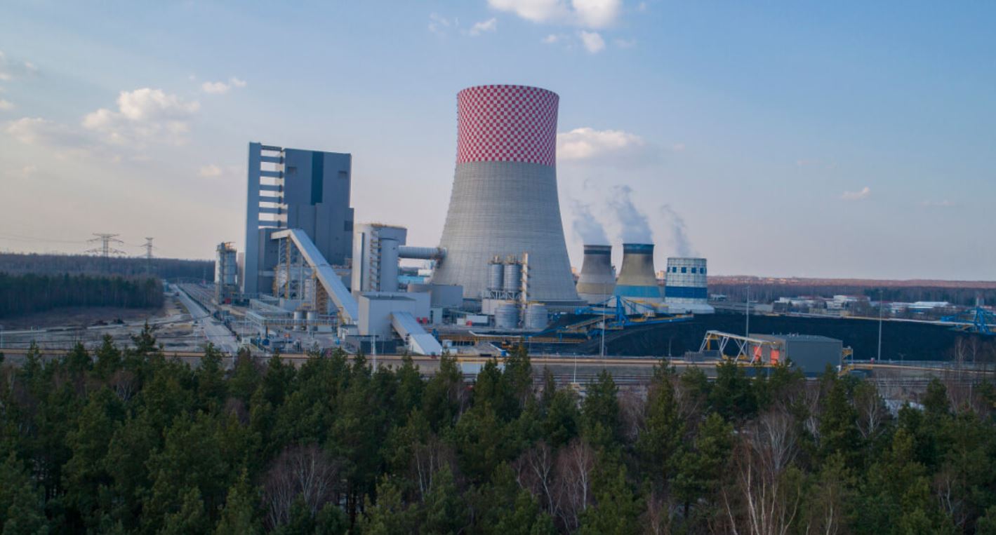 Nowy blok energetyczny w Elektrowni Jaworzno III. Fot. Tauron