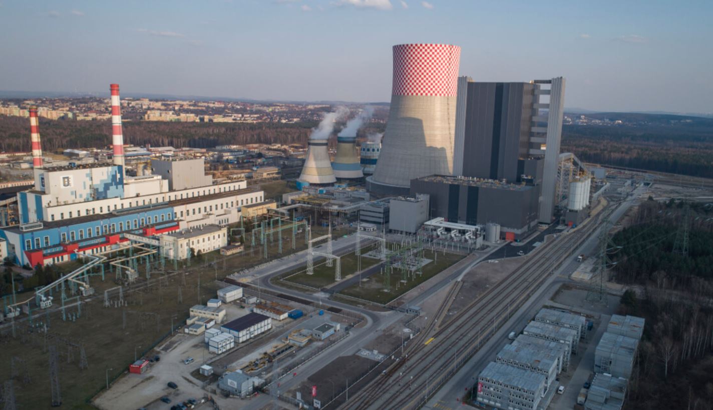 Nowy blok energetyczny w Elektrowni Jaworzno III. Fot. Tauron
