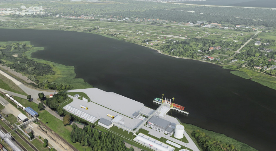 Grupa Lotos: budowa terminala LNG małej skali w Gdańsku wchodzi w kolejny etap